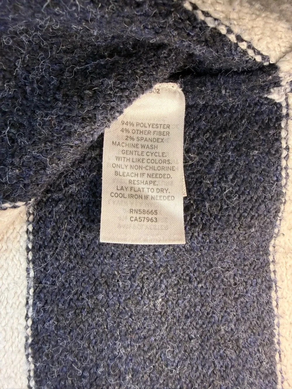 Caslon Striped Sweater Multicolor Crewneck Knit Cozy Size XS Fall Cottagecore - Picture 3 of 7